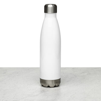 MFL White Stainless Steel Water Bottle