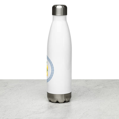 MFL White Stainless Steel Water Bottle